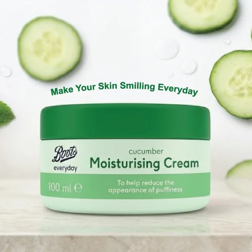 Boots Everyday Cucumber Moisturising Cream 100ml