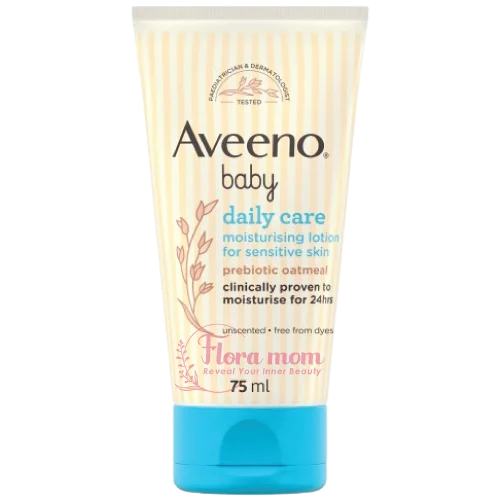 Aveeno Baby Daily Care Moisturising Lotion for Sensitive Skin 75ml