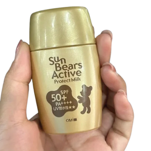 OMI Brother Hood Sun Bears Active Protect Milk Sunscreen SPF 50+ PA++++ 30g