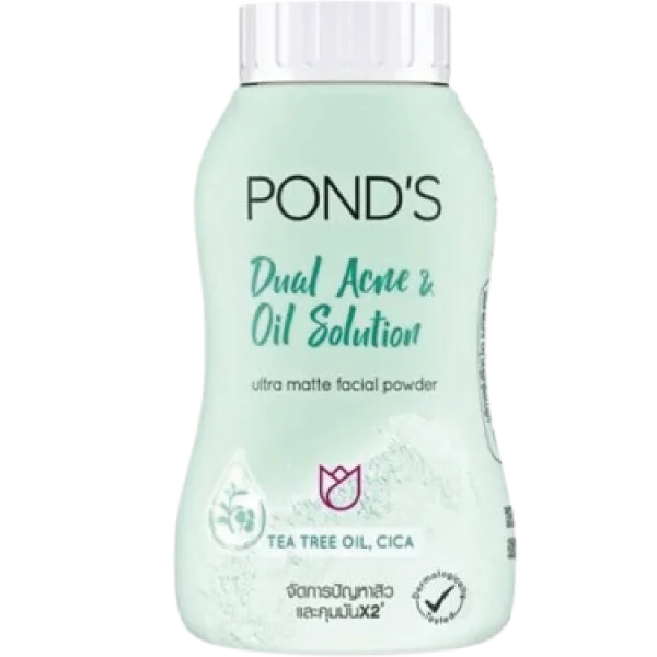 Ponds Dual Acne & Oil Solution Ultra Matte Facial Powder 50g