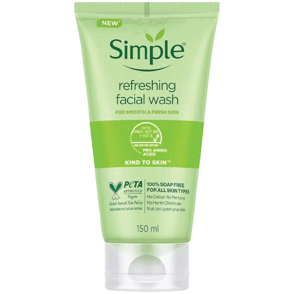 Simple Refreshing Facial Gel Wash 150ml