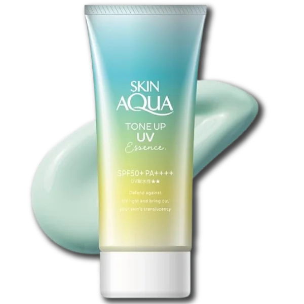 Skin Aqua Tone Up Mint Green UV Essence SPF50+ PA++++ 80g