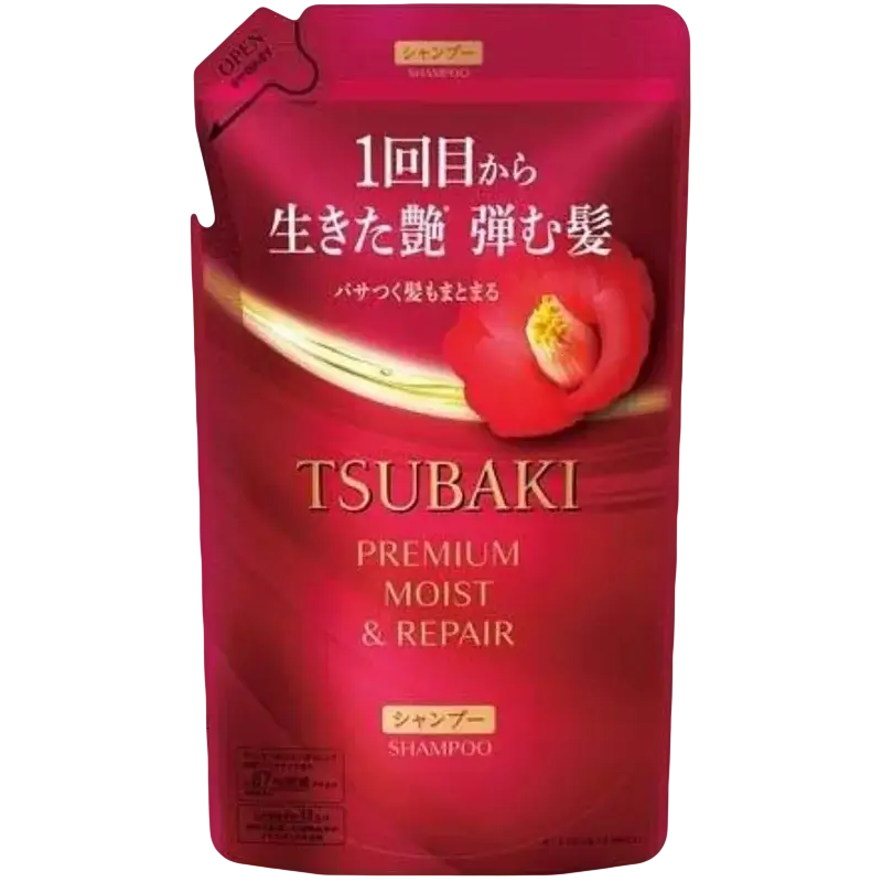 Tsubaki Premium Moist & Repair Shampoo Refill Pack 300ml